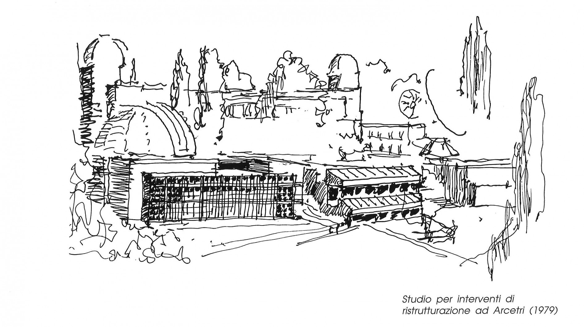 1979 arcetri schizzo